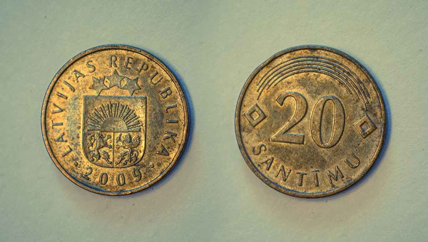 Latvia coins